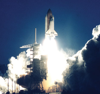Space shuttle launch
